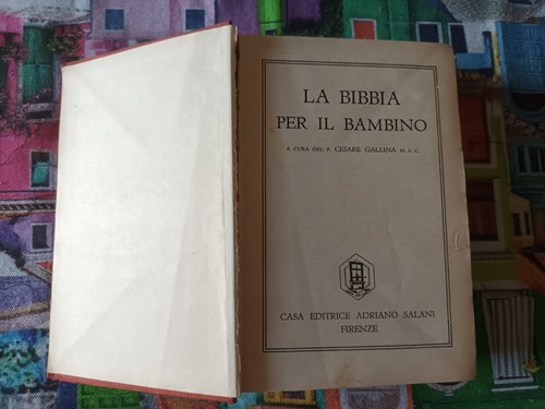 Bibbia per bambino a - il,
