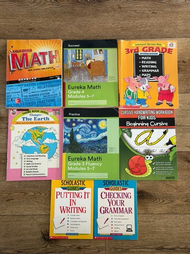 Homeschool workbook lot - homeschool,