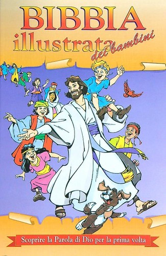 Bibbia illustrata dei bambini - bibbia,